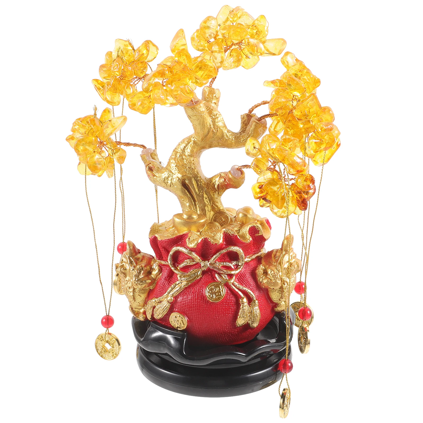 Crystal Money Tree Statue Resin Material Fortune Decor Home Office Desk nament Tree Table Centerpiece Good Fortune
Crystal Money Tree Statue Resin Material Fortune Decor Home Office Desk nament Tree Table Centerpiece Good Fortune