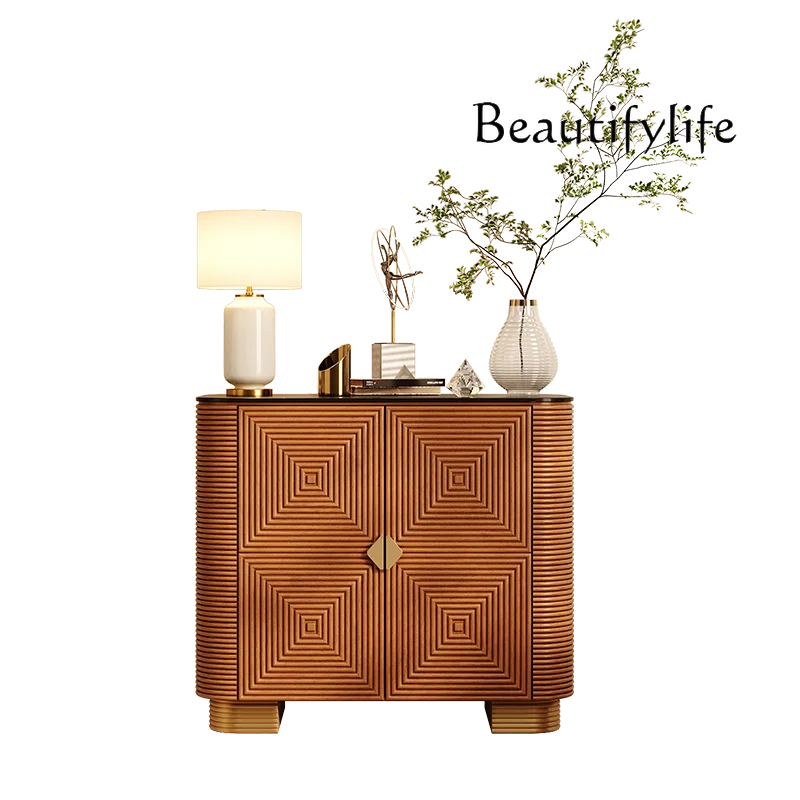 Medieval rock slab mystery cabinet entry living room wall decorative cabinet light luxury modern carved dining side cabinet
Medieval rock slab mystery cabinet entry living room wall decorative cabinet light luxury modern carved dining side cabinet