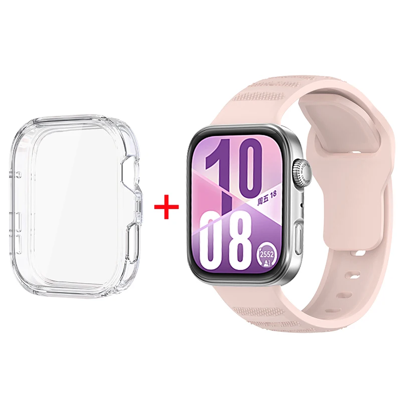 Чехол + силиконовый ремешок для часов Huawei Fit 4 pro, ремешок для умных часов, спортивный браслет Correas для часов huawei, подходит для 4-полосных аксессуаров
Чехол + силиконовый ремешок для часов Huawei Fit 4 pro, ремешок для умных часов, спортивный браслет Correas для часов huawei, подходит для 4-полосных аксессуаров