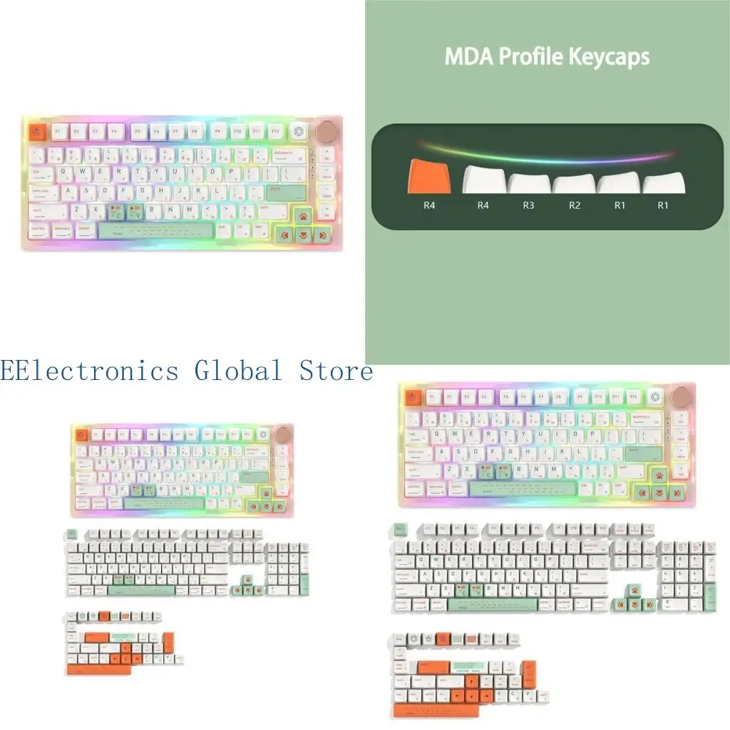 462B 139 клавиш/набор MDA Profile Qingyan Keycap для механической клавиатуры PBT Dye Subbed колпачки для клавиш для CherryMX
462B 139 клавиш/набор MDA Profile Qingyan Keycap для механической клавиатуры PBT Dye Subbed колпачки для клавиш для CherryMX