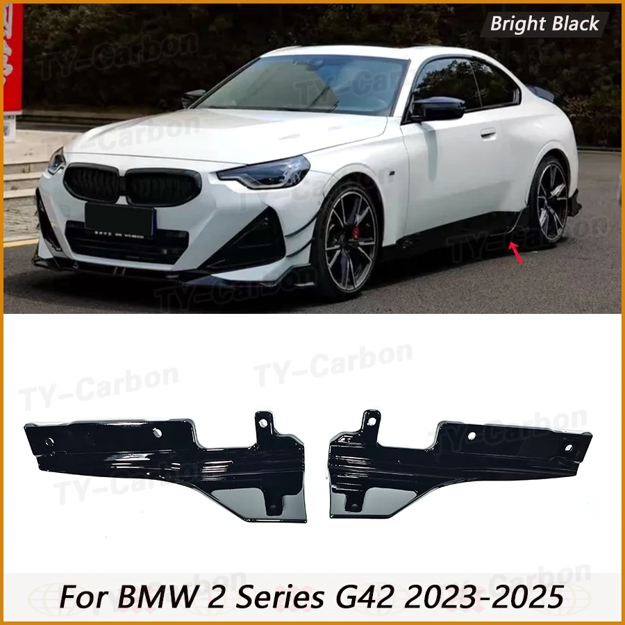 Real Carbon Fiber /Gloss Black VTEN Car Side Skirts Splitters Aprons Body Kits for BMW 2 Series G42 M235i M240i Coupe 2022 +
Real Carbon Fiber /Gloss Black VTEN Car Side Skirts Splitters Aprons Body Kits for BMW 2 Series G42 M235i M240i Coupe 2022 +