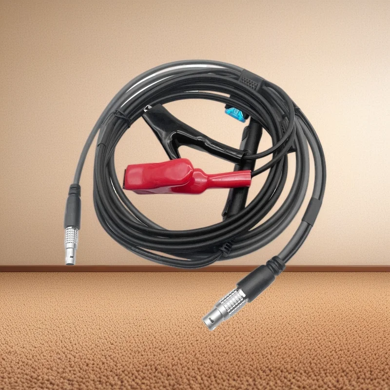 NEW External Power Cable with alligator clips for Trimble GPS to PDL HPB
NEW External Power Cable with alligator clips for Trimble GPS to PDL HPB