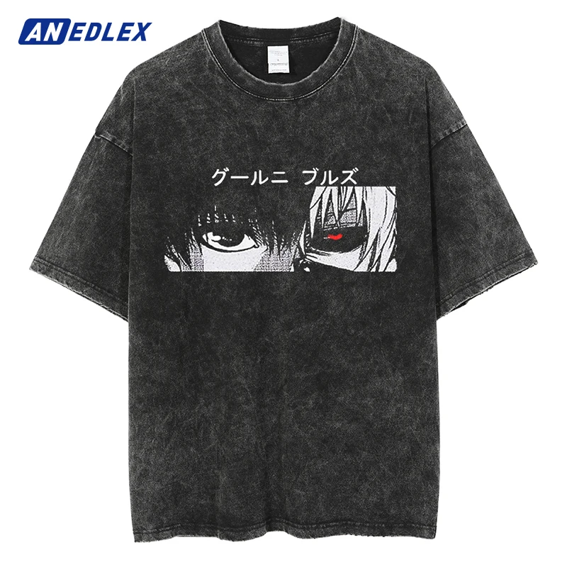 Harajuku Streetwear Hip Hop Men Vintage Black T-Shirt Japanese Anime Eye Graphic TShirt Summer Short Sleeve T Shirt Cotton Tops
Harajuku Streetwear Hip Hop Men Vintage Black T-Shirt Japanese Anime Eye Graphic TShirt Summer Short Sleeve T Shirt Cotton Tops