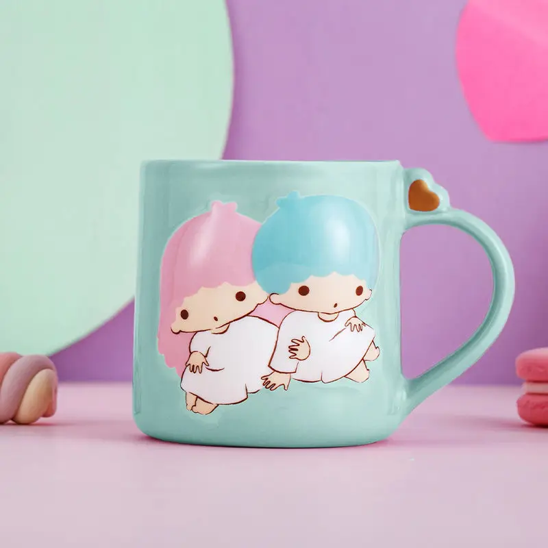 Little Twin Stars Anime Kawaii Sanrio Ins Fashion Ceramic Cup Cute Children Water Cup Creative Drinking Mug Gifts for Kids
Little Twin Stars Anime Kawaii Sanrio Ins Fashion Ceramic Cup Cute Children Water Cup Creative Drinking Mug Gifts for Kids