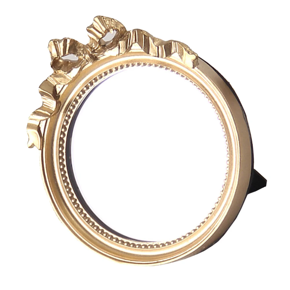 1Pcs Small Round Makeup Mirror Portable Nordic Bowknot Design Durable Resin Women Makeup Tool Round Make Up Mirror
1Pcs Small Round Makeup Mirror Portable Nordic Bowknot Design Durable Resin Women Makeup Tool Round Make Up Mirror