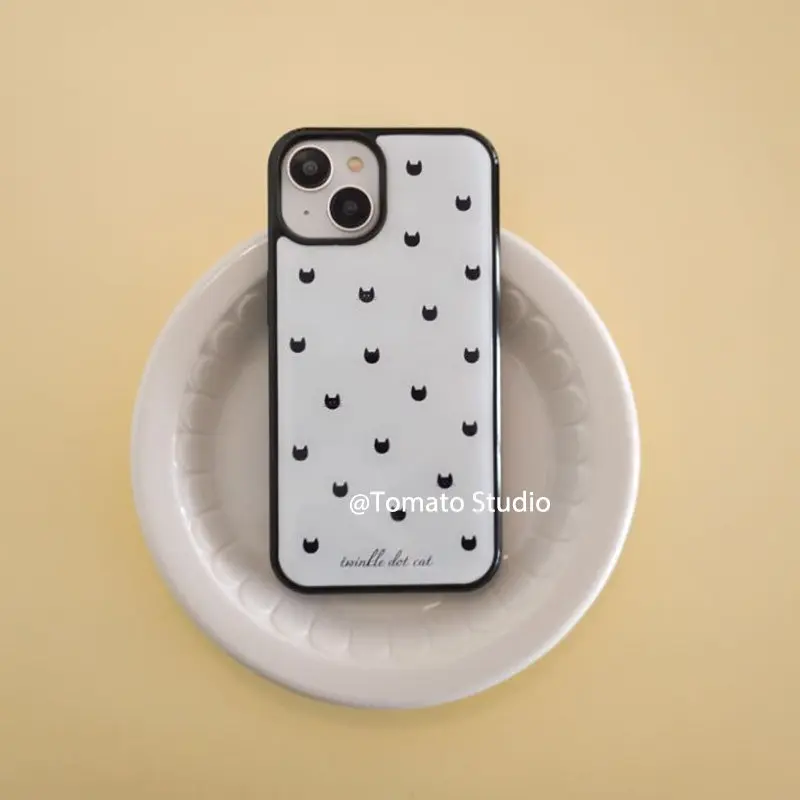 Korean Ins Cute Black Cat Head Black Border Drip Glue Phone Case For iPhone 17 Air 16 Pro Max 15 14 Plus 13 12 11 Back Cover
Korean Ins Cute Black Cat Head Black Border Drip Glue Phone Case For iPhone 17 Air 16 Pro Max 15 14 Plus 13 12 11 Back Cover
