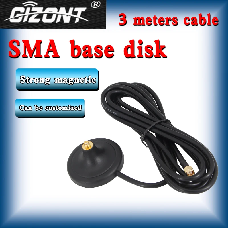 Router SMA Male Antenna Sucker Base 3m RG58U pure copper wire WIFI routing NIC module Antenna extension seat
Router SMA Male Antenna Sucker Base 3m RG58U pure copper wire WIFI routing NIC module Antenna extension seat