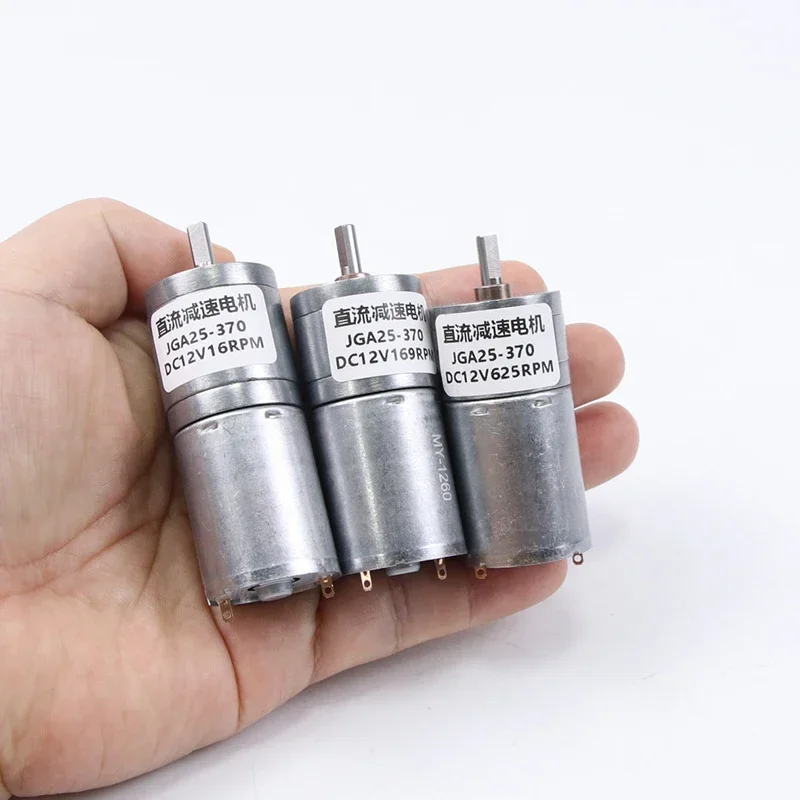 1PC GA25-370 Geared motor DCmotor 6V 12V 24V electric gear motor high torque 5/10/15/30/60/100/150/200/300/400/500/1000/1200 rpm
1PC GA25-370 Geared motor DCmotor 6V 12V 24V electric gear motor high torque 5/10/15/30/60/100/150/200/300/400/500/1000/1200 rpm