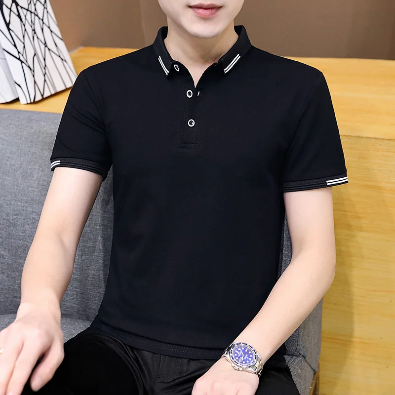 2023 Summer Men's Clothing Popular Solid New Short Sleeve shirt Turn-down Collar Knitted Collar Business Loose Casual Tops
2023 Summer Men's Clothing Popular Solid New Short Sleeve shirt Turn-down Collar Knitted Collar Business Loose Casual Tops