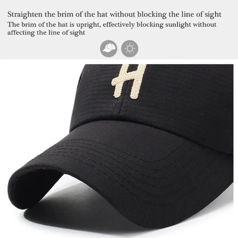 39BB Stylish Breathable Casual Caps for Everyday Wear Baseball Hat Outdoor Accessory for Sports and Travel
39BB Stylish Breathable Casual Caps for Everyday Wear Baseball Hat Outdoor Accessory for Sports and Travel