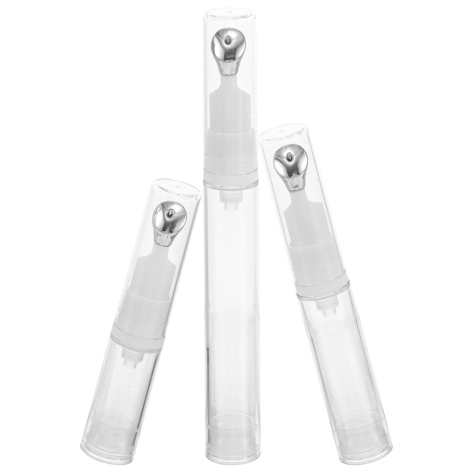 3Pcs Eye Gel Cream Container Zinc Alloy Applicator 5Ml 10Ml 15Ml Vacuum Dispensing Bottle for Travel Lotion Serum Empty Makeup
3Pcs Eye Gel Cream Container Zinc Alloy Applicator 5Ml 10Ml 15Ml Vacuum Dispensing Bottle for Travel Lotion Serum Empty Makeup