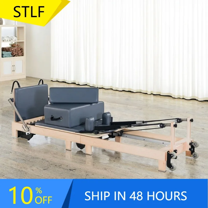 YTYIN Foldable Portable Maple Oak Wooden Pilates Gym Fitness Machine Pilates Reformer Foldable
YTYIN Foldable Portable Maple Oak Wooden Pilates Gym Fitness Machine Pilates Reformer Foldable