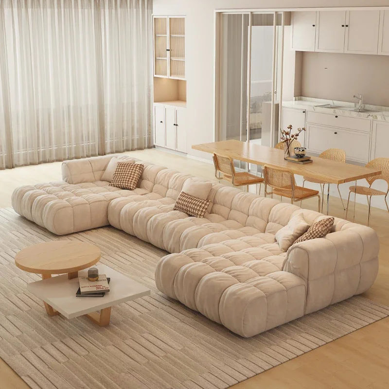 Nordic Modern U-Shaped Villa Technology Cloth Sofa Super Deep Sitting Wide Square Module
Nordic Modern U-Shaped Villa Technology Cloth Sofa Super Deep Sitting Wide Square Module