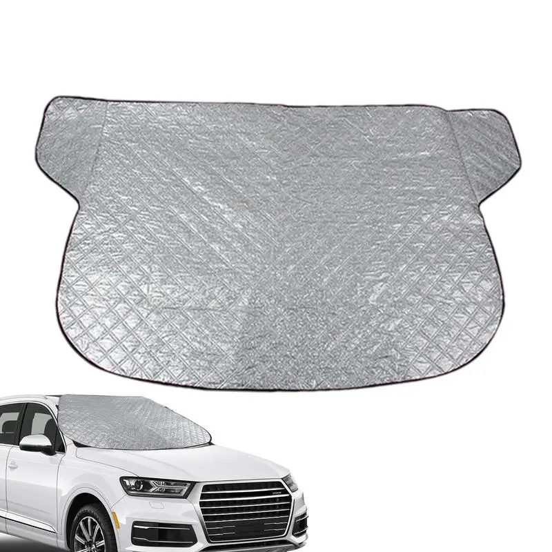 Windshield Cover Sun Shade Visor Protector Cover Front Window Cover For UV Rays & Sun Heat Protection Waterproof Exterior Covers
Windshield Cover Sun Shade Visor Protector Cover Front Window Cover For UV Rays & Sun Heat Protection Waterproof Exterior Covers