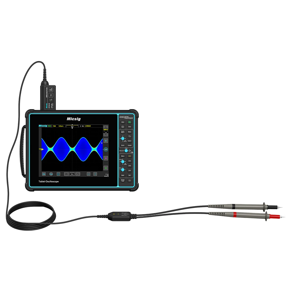 DP750-100 High Voltage Differential Probe Kit 750V 100MHz Oscilloscope 50X/500X Attenuation Rate UPI Interface Overrange
DP750-100 High Voltage Differential Probe Kit 750V 100MHz Oscilloscope 50X/500X Attenuation Rate UPI Interface Overrange