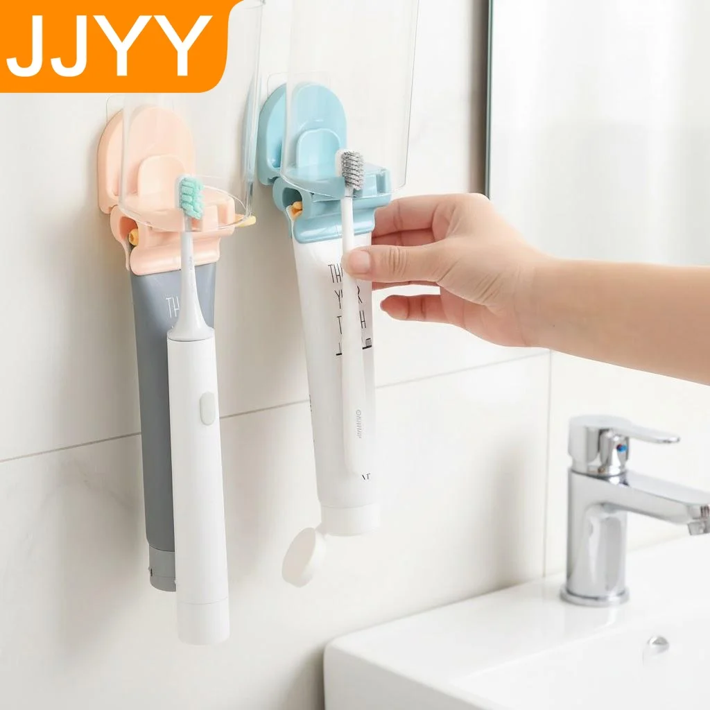 Multi-functional Plastic 3in1 Toothbrush Cup Holder Toothpaste Squeezer Bathroom Organizer
Multi-functional Plastic 3in1 Toothbrush Cup Holder Toothpaste Squeezer Bathroom Organizer