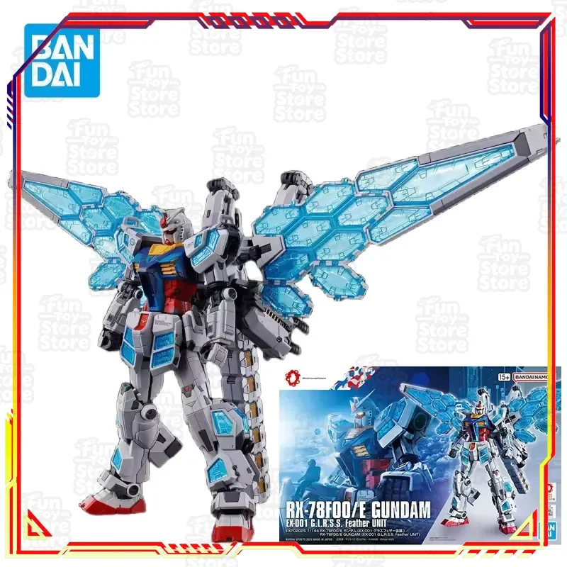Bandai Gundam RX-78F00/E Action Figure EX-001 Feather Unit Anime Model Kit Assembly Toy Gift with Original Box
Bandai Gundam RX-78F00/E Action Figure EX-001 Feather Unit Anime Model Kit Assembly Toy Gift with Original Box