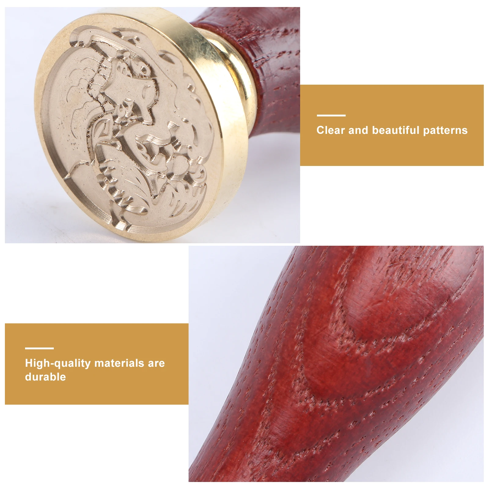 Mermaid Seal Wax Copper Retro Animal Ocean Wood Handle Envelope Cards Invitation Letter Scrapbooking Durable 
Mermaid Seal Wax Copper Retro Animal Ocean Wood Handle Envelope Cards Invitation Letter Scrapbooking Durable