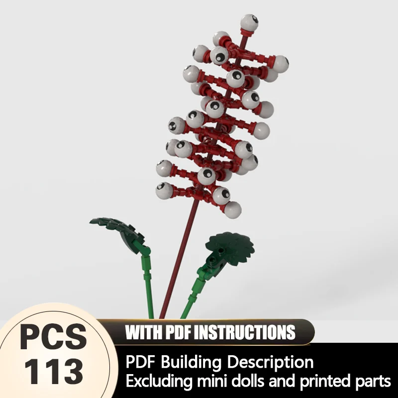 Creators Plant Series Model MOC Building Bricks Doll‘s Eyes Plant Modular Technology Gifts Holiday Assemble Children Toys Suit
Creators Plant Series Model MOC Building Bricks Doll‘s Eyes Plant Modular Technology Gifts Holiday Assemble Children Toys Suit