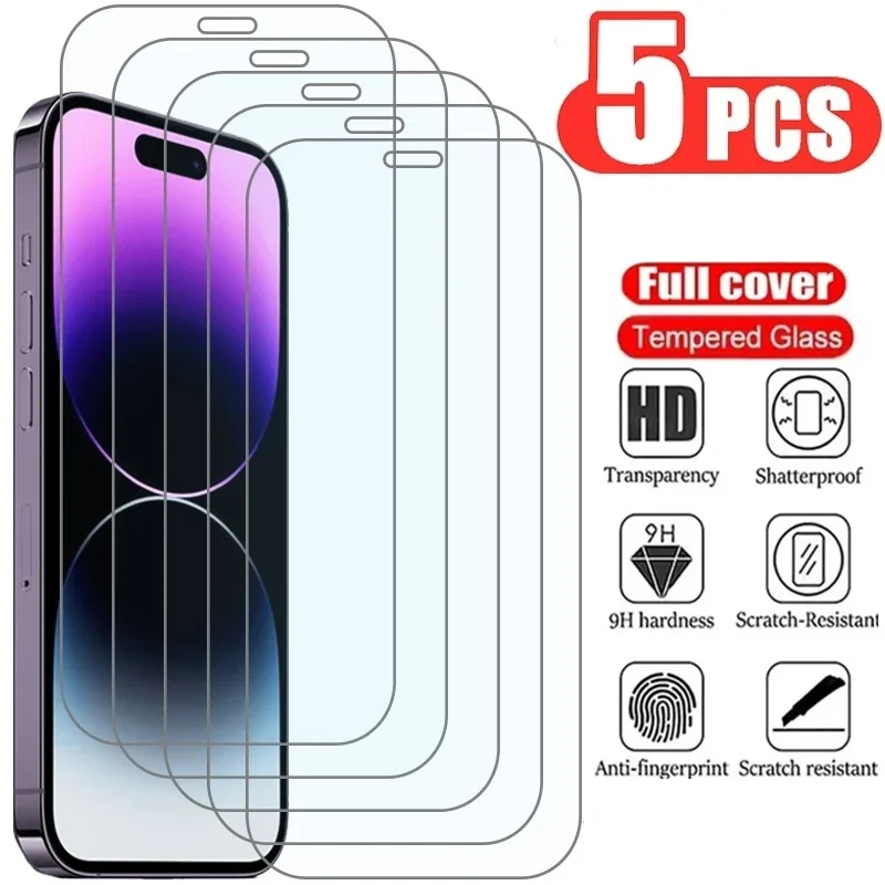 5PCS Full Cover Tempered Glass For iPhone 15 11 12 13 14 Pro Max Screen Protector For iPhone X XR XS Max 7 8 6 Plus Glass Film
5PCS Full Cover Tempered Glass For iPhone 15 11 12 13 14 Pro Max Screen Protector For iPhone X XR XS Max 7 8 6 Plus Glass Film