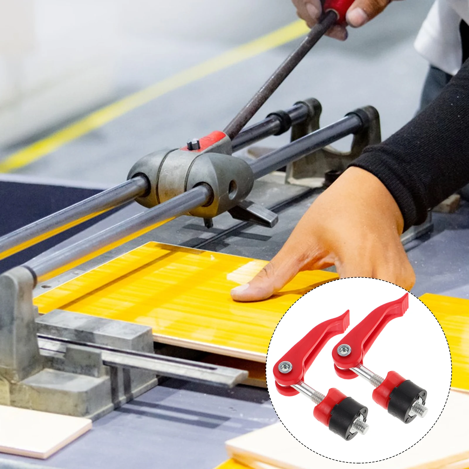 2pcs Manual Cutter Replacement Plastic Pressing Screw Part Tile Cutter Push Part Convenient Pressing Tool Fastening Screw Parts 
2pcs Manual Cutter Replacement Plastic Pressing Screw Part Tile Cutter Push Part Convenient Pressing Tool Fastening Screw Parts