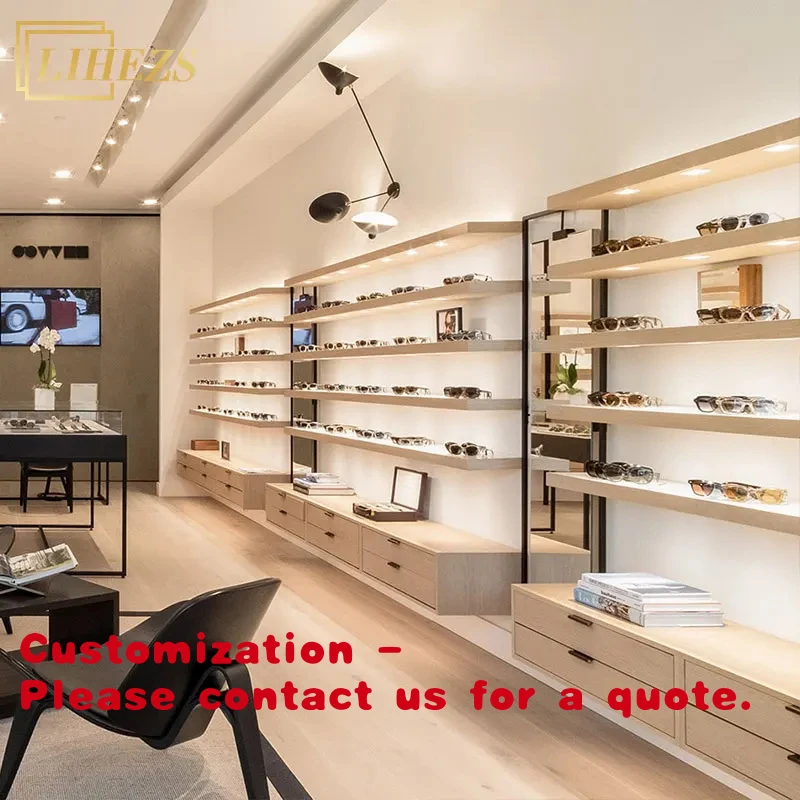 custom.Modern MDF Wood Veneer Optical Store Design Lighted Sunglasses Wall Rack Eyewear Display Fixture Eyeglasses Display Shelf
custom.Modern MDF Wood Veneer Optical Store Design Lighted Sunglasses Wall Rack Eyewear Display Fixture Eyeglasses Display Shelf