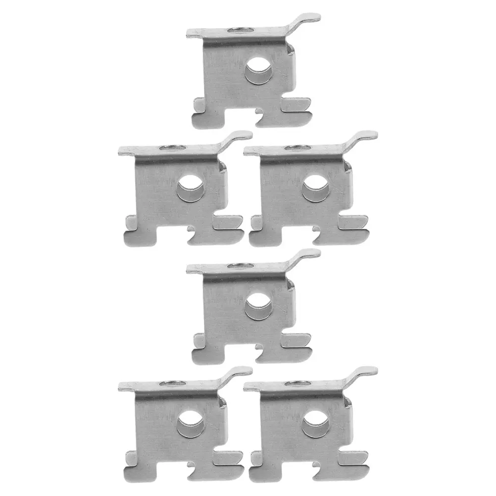 6pcs Stainless Refrigerator Shelf Clips Buckles Heavy Duty Stainless Steel Refrigerator Shelf Commercial Freezer Compatible
6pcs Stainless Refrigerator Shelf Clips Buckles Heavy Duty Stainless Steel Refrigerator Shelf Commercial Freezer Compatible