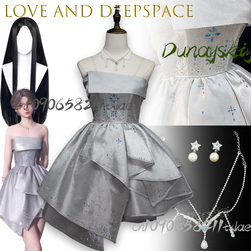 Shop1104205745 Store Love And Deepspace Elegant Glitter Hight Party Dress Backless Evening Dress Sexy Strapless Cosplay Costume
Shop1104205745 Store Love And Deepspace Elegant Glitter Hight Party Dress Backless Evening Dress Sexy Strapless Cosplay Costume