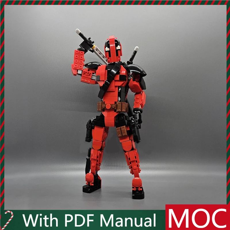 547 PCS Hot Selling MOC Red Mech Hero Character Model Modular Building Blocks Kids Assembly Display Toys Festival Surprise Gift
547 PCS Hot Selling MOC Red Mech Hero Character Model Modular Building Blocks Kids Assembly Display Toys Festival Surprise Gift