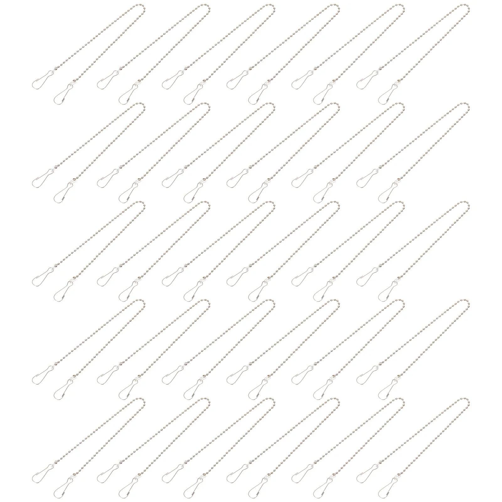 50Pcs Hanging Chain for Poster Pole with Hook Elegant Metal Design for Home Shop Wall Decoration Multifunctional Hanging Chain
50Pcs Hanging Chain for Poster Pole with Hook Elegant Metal Design for Home Shop Wall Decoration Multifunctional Hanging Chain