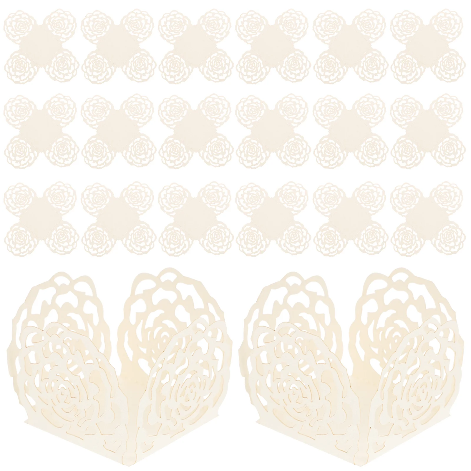 50Pcs Hollow Flower Chocolate Paper Cups Candy Wrappers Wedding Party Truffle Packaging Cases Chocolate Wrapping Paper
50Pcs Hollow Flower Chocolate Paper Cups Candy Wrappers Wedding Party Truffle Packaging Cases Chocolate Wrapping Paper