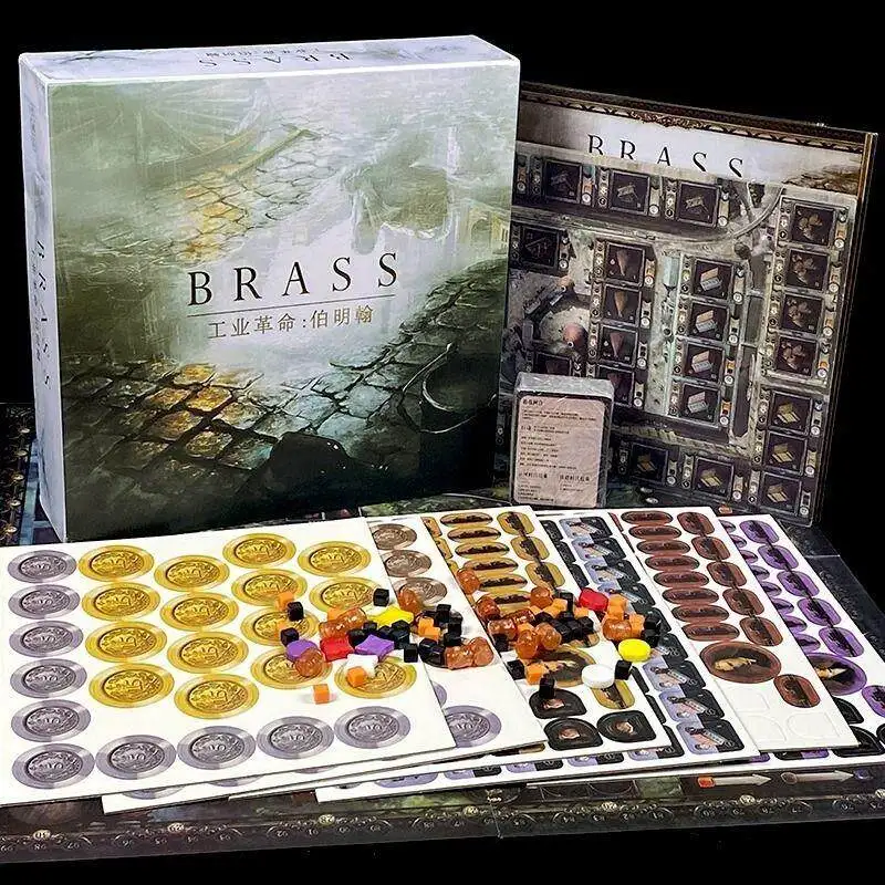 Brass: Birmingham – The Award-Winning Economic Strategy Card & Board Game
Brass: Birmingham – The Award-Winning Economic Strategy Card & Board Game