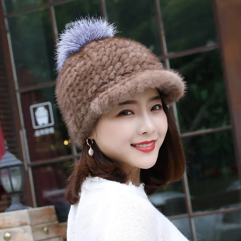 Mink Fur Hat Women Winter Fashion Duck Tongue Hat Women's Natural Fur Hats Female Luxury Fur Caps Winter Warm Mink Fur Hat Girl
Mink Fur Hat Women Winter Fashion Duck Tongue Hat Women's Natural Fur Hats Female Luxury Fur Caps Winter Warm Mink Fur Hat Girl