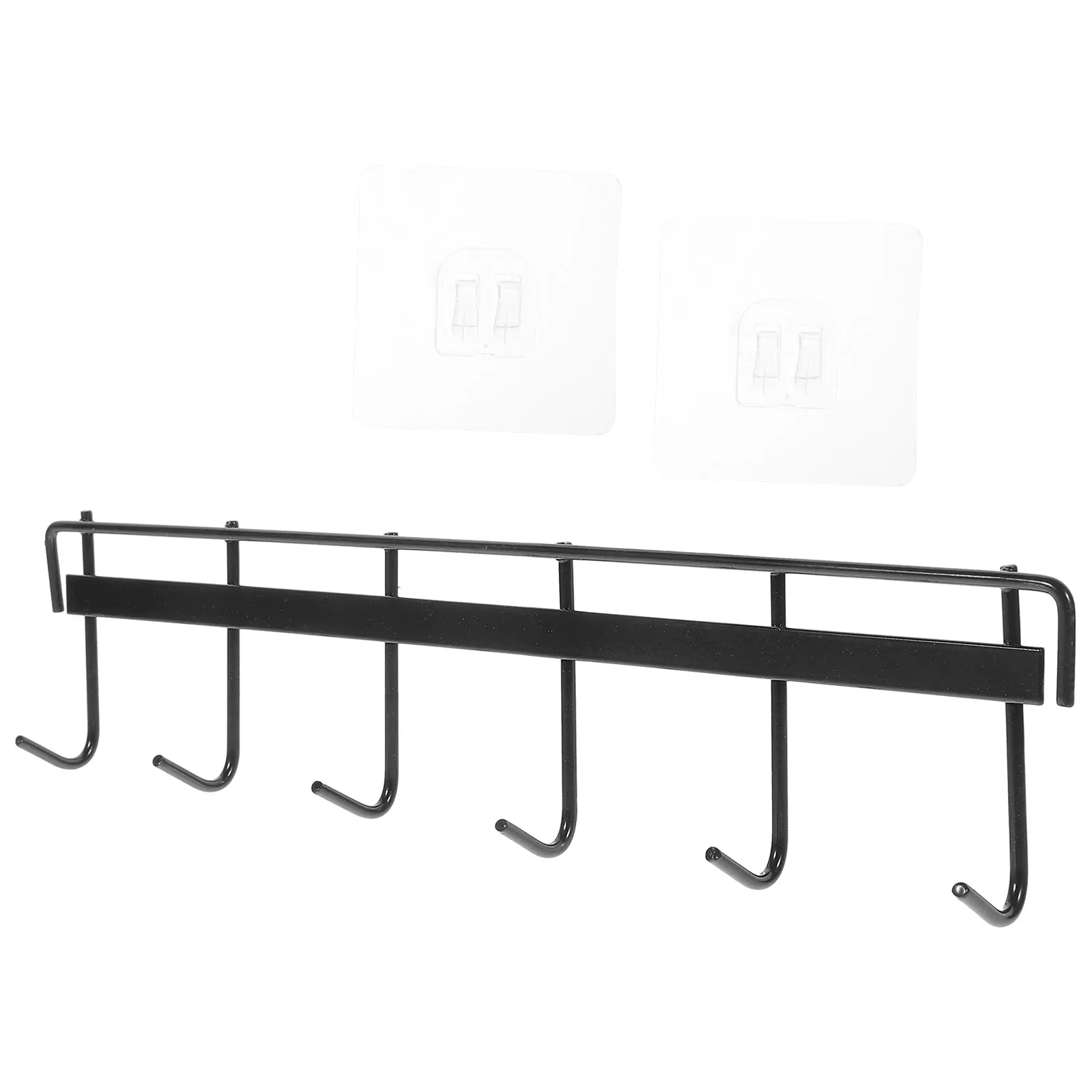 No Punching Hooks 6Hooks Space Saving Wall Mounted Kitchen Utensil Rack Bathroom Hanger Cutlery Holder Spoon Hook Storage
No Punching Hooks 6Hooks Space Saving Wall Mounted Kitchen Utensil Rack Bathroom Hanger Cutlery Holder Spoon Hook Storage