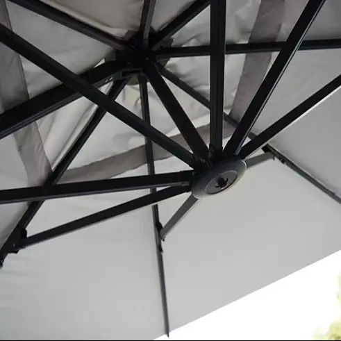 4M Square Roma Parasol Custom Color Waterproof Ventilated Modern Patio Sunshade Umbrella for Hotel Park Courtyard Outdoor Garden
4M Square Roma Parasol Custom Color Waterproof Ventilated Modern Patio Sunshade Umbrella for Hotel Park Courtyard Outdoor Garden