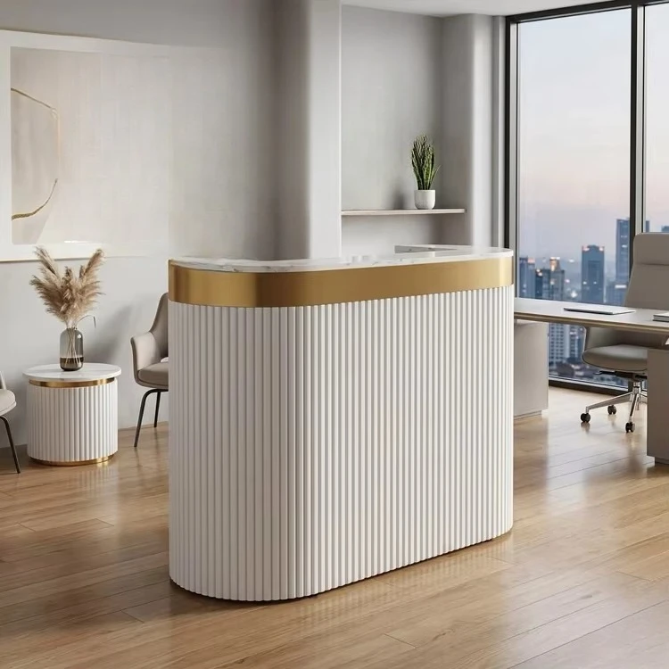 &c High Quality Beauty Salon Front Desk Reception Counter Bar Luxury Led Nail Salon Small Reception Desk
&c High Quality Beauty Salon Front Desk Reception Counter Bar Luxury Led Nail Salon Small Reception Desk