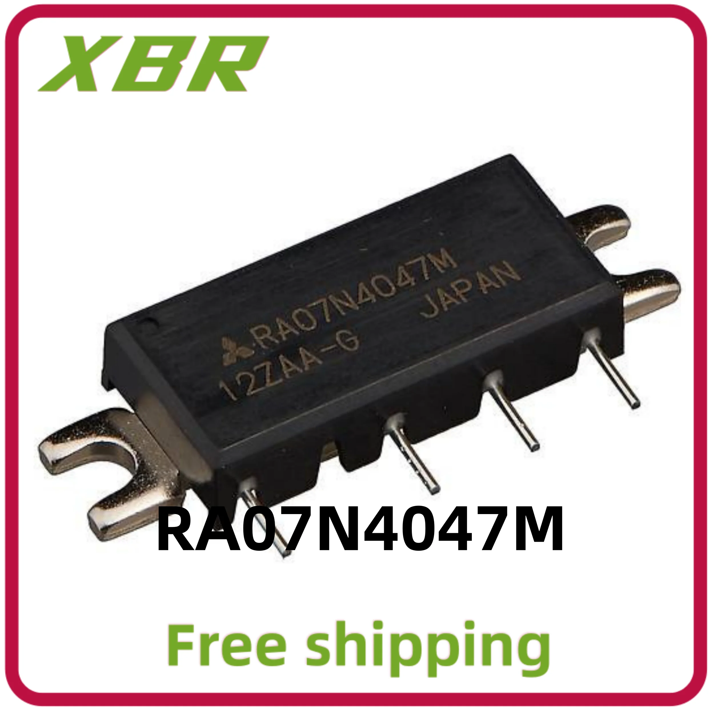 Free shipping 1/5/10 pcs RA07N4047M H46S RA07 RF 400 MHz-470 MHz original in stock 
Free shipping 1/5/10 pcs RA07N4047M H46S RA07 RF 400 MHz-470 MHz original in stock