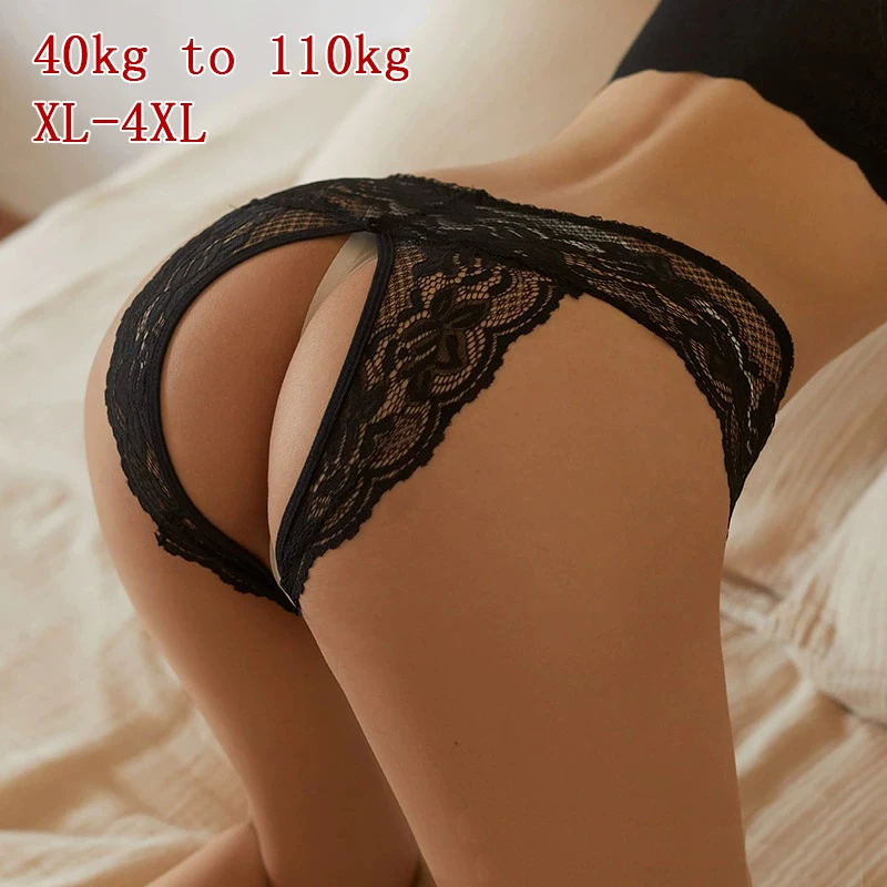 110 кг плюс размеры, трусики с открытой промежностью для секса, кружевное прозрачное нижнее белье, женское сексуальное нижнее белье, растягивающиеся стринги, брюки-кюлоты большого размера
110 кг плюс размеры, трусики с открытой промежностью для секса, кружевное прозрачное нижнее белье, женское сексуальное нижнее белье, растягивающиеся стринги, брюки-кюлоты большого размера