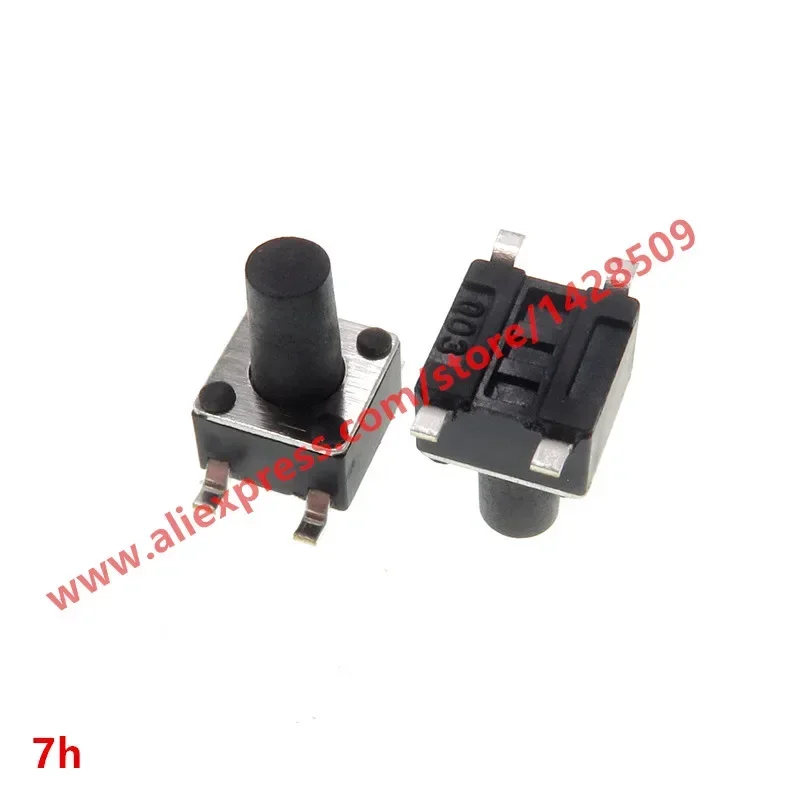 600PCS/LOT 4.5x4.5X7mm Panel PCB Momentary Tactile Tact Mini Push Button Switch SMT
600PCS/LOT 4.5x4.5X7mm Panel PCB Momentary Tactile Tact Mini Push Button Switch SMT