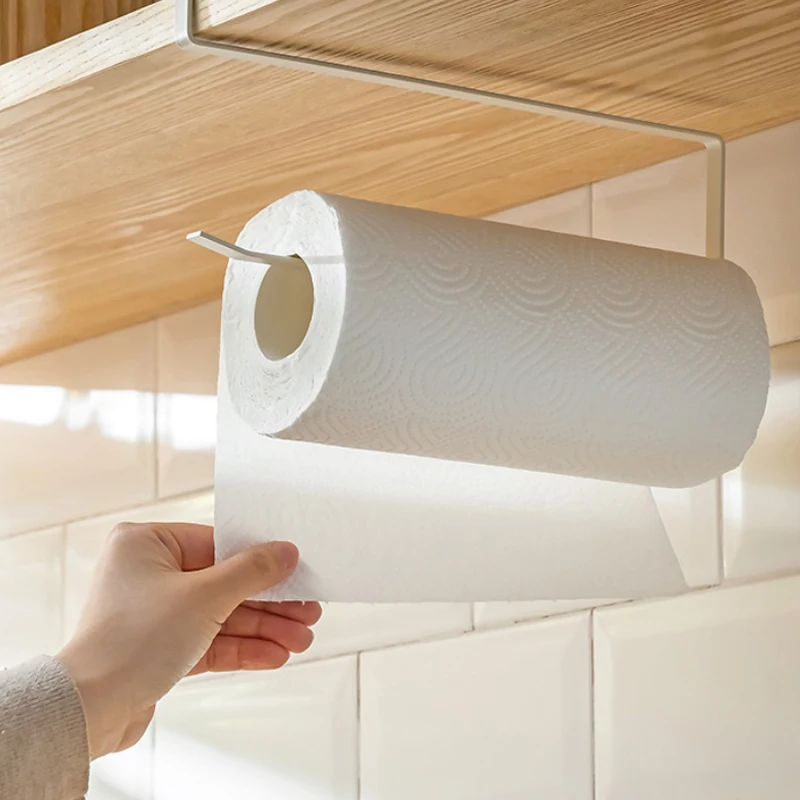 Kitchen Paper Towel Holder Adhesive Tissue Hanger Toilet Roll Paper Dispenser Cabinet Storage Napkin Rack Bathroom Accessories
Kitchen Paper Towel Holder Adhesive Tissue Hanger Toilet Roll Paper Dispenser Cabinet Storage Napkin Rack Bathroom Accessories