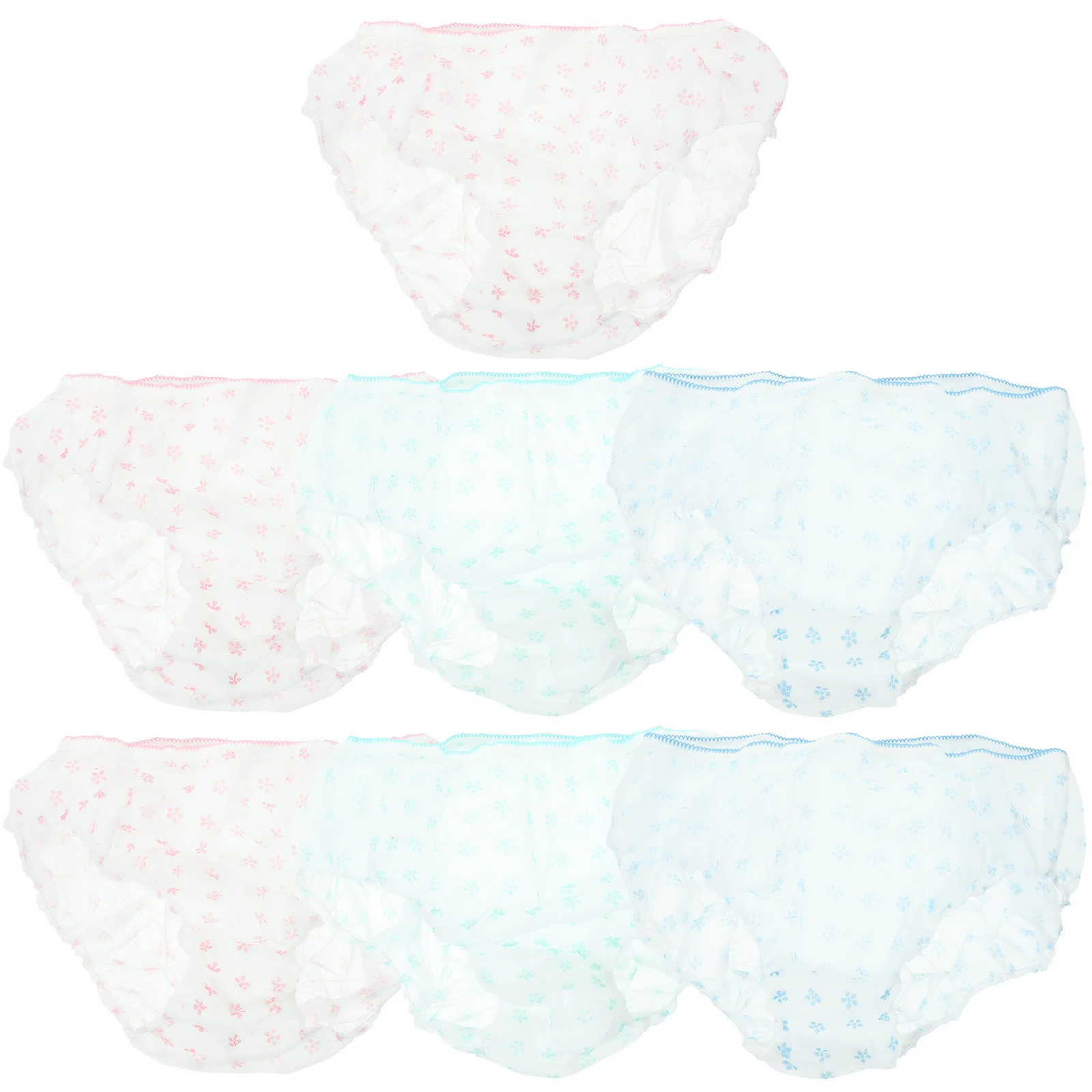7Pcs Disposable Women Soft Breathable Seamless Underwear Maternity Briefs Travel Disposable Pregnant Underwear Postpartum
7Pcs Disposable Women Soft Breathable Seamless Underwear Maternity Briefs Travel Disposable Pregnant Underwear Postpartum