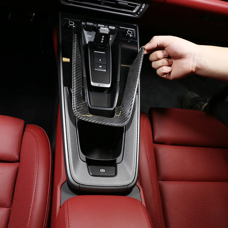 For 19 Porsche 911 center compartment frame decoration car interior decoration accessories real carbon fiber material 1 piece
For 19 Porsche 911 center compartment frame decoration car interior decoration accessories real carbon fiber material 1 piece