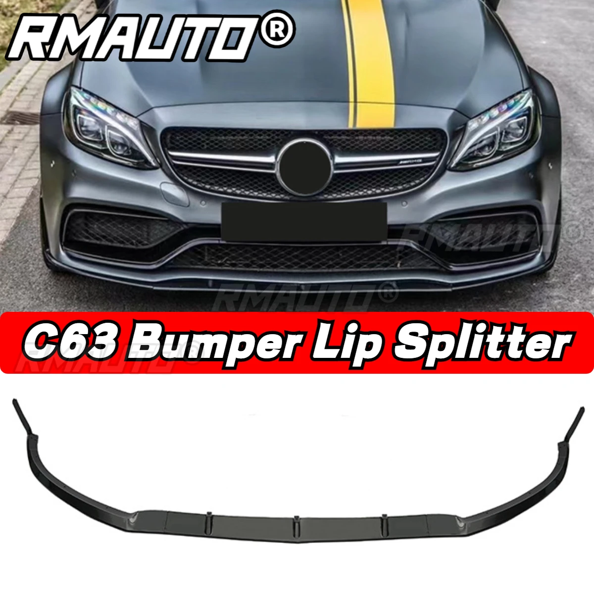 C63 Bumper Lip AMG Car Front Bumper Lip Splitter Spoiler Diffuser Body Kit For Mercedes Benz C63 AMG 2014-2018 Car Accessories
C63 Bumper Lip AMG Car Front Bumper Lip Splitter Spoiler Diffuser Body Kit For Mercedes Benz C63 AMG 2014-2018 Car Accessories