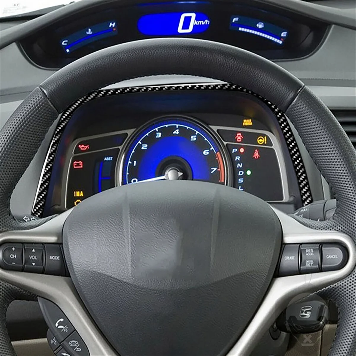 Классическая накладка на приборную панель из углеродного волокна для Honda Civic 8-го поколения 2006-2011 гг.
Классическая накладка на приборную панель из углеродного волокна для Honda Civic 8-го поколения 2006-2011 гг.