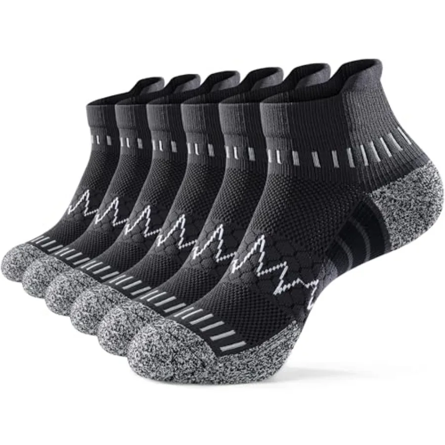 Ankle Compression Socks for Men Women - Cushioned Arch Support, Anti Blister, Plantar Fasciitis Relief 3/5 Pairs
Ankle Compression Socks for Men Women - Cushioned Arch Support, Anti Blister, Plantar Fasciitis Relief 3/5 Pairs