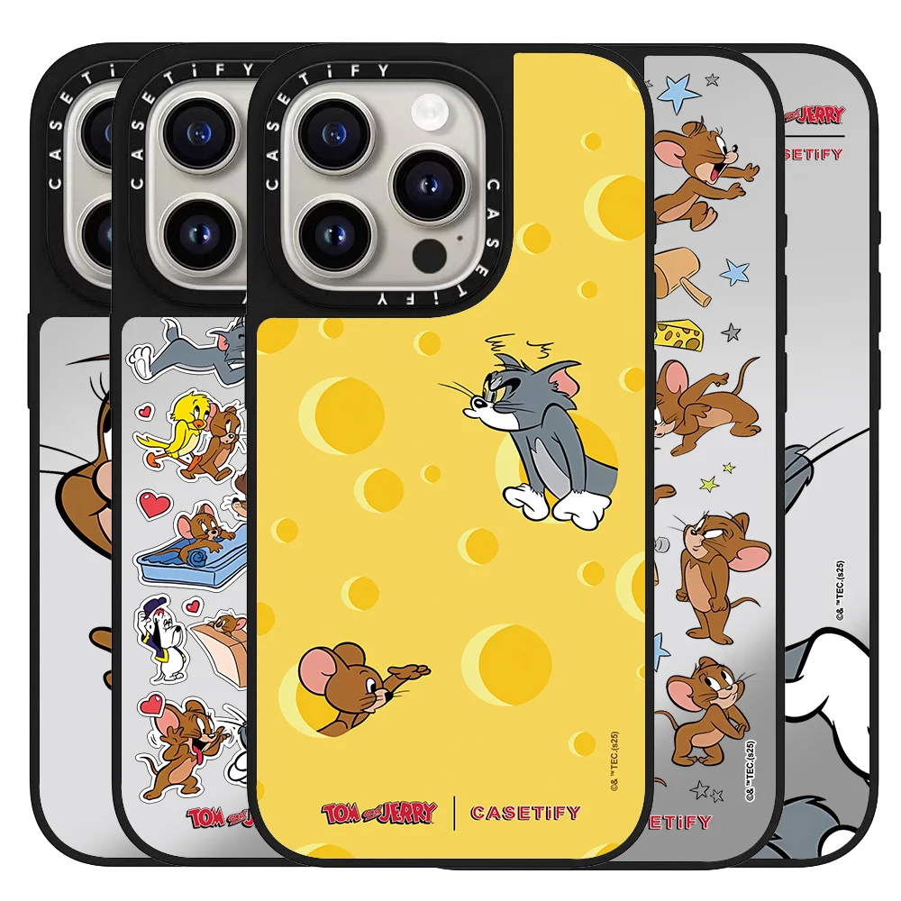 CASETiFY Co-bran Tom and Jerry Cute Cartoon Series Phone Case for iPhone16 17 15 14 13 Pro Max Air Plus magnetic Protect Cover
CASETiFY Co-bran Tom and Jerry Cute Cartoon Series Phone Case for iPhone16 17 15 14 13 Pro Max Air Plus magnetic Protect Cover