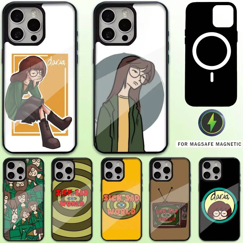 Cool D-Daria Phone Case For iPhone17,16,15,14,13,12,11 Plus,Pro Max Magnetic Magsafe Wireless Charging
Cool D-Daria Phone Case For iPhone17,16,15,14,13,12,11 Plus,Pro Max Magnetic Magsafe Wireless Charging