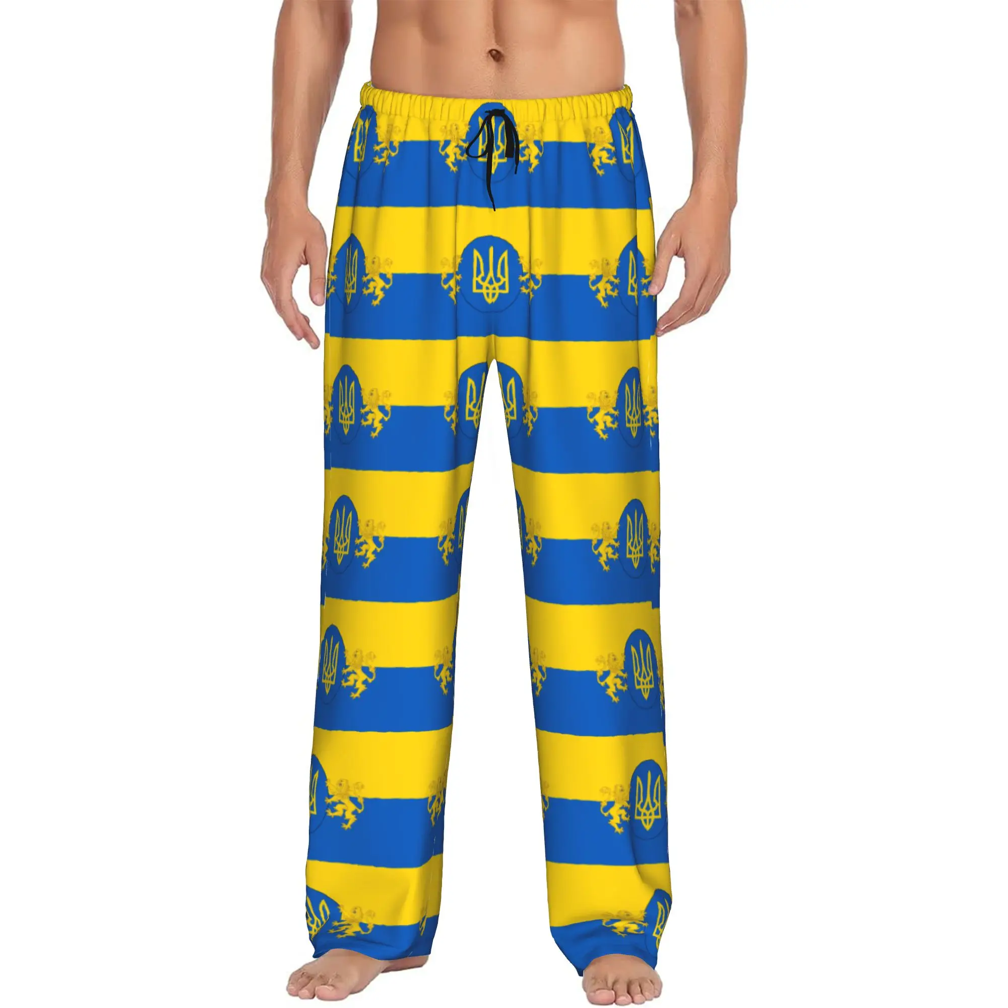 Custom Ukraine Flag Pajama Pants Men's Lounge Sleep Stretch Sleepwear Bottoms with Pockets
Custom Ukraine Flag Pajama Pants Men's Lounge Sleep Stretch Sleepwear Bottoms with Pockets