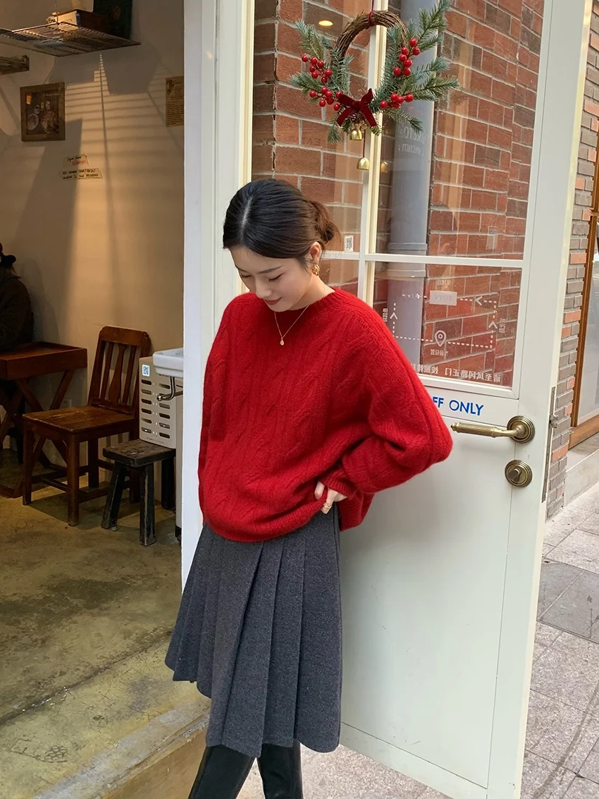 Sunny Miu-Sle винтажная юбка-миди с поясом, осень-зима, утягивающая универсальная шерстяная юбка f длиной, повседневная сложенная женская юбка
Sunny Miu-Sle винтажная юбка-миди с поясом, осень-зима, утягивающая универсальная шерстяная юбка f длиной, повседневная сложенная женская юбка