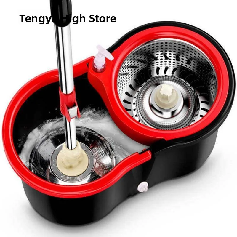 Черное стальное ведро для швабры с полным вращением, двойным приводом и ручным отжимом, инструмент для уборки дома, для мытья полов
Черное стальное ведро для швабры с полным вращением, двойным приводом и ручным отжимом, инструмент для уборки дома, для мытья полов